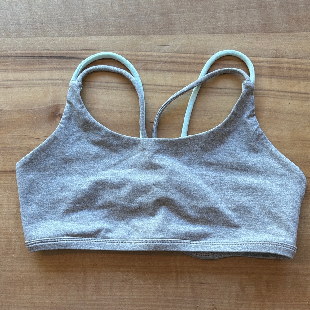 Gray Ivivva Kids Sports Bra